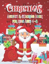 Christmas Activity Book for Kids ages 4-8