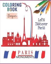 Paris Monuments Coloring Book
