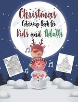 Christmas Coloring Book for kids and adults