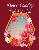 Flower Coloring Book for Adult