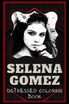Selena Gomez Distressed Coloring Book