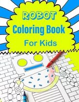 Robot Coloring Book For Kids