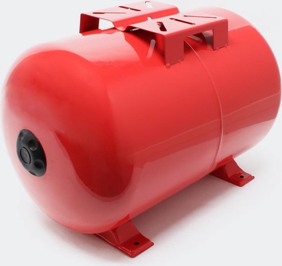 Expansievat, 50 liter, Rood, Drukvat, Type: 50 LVS - Multistrobe