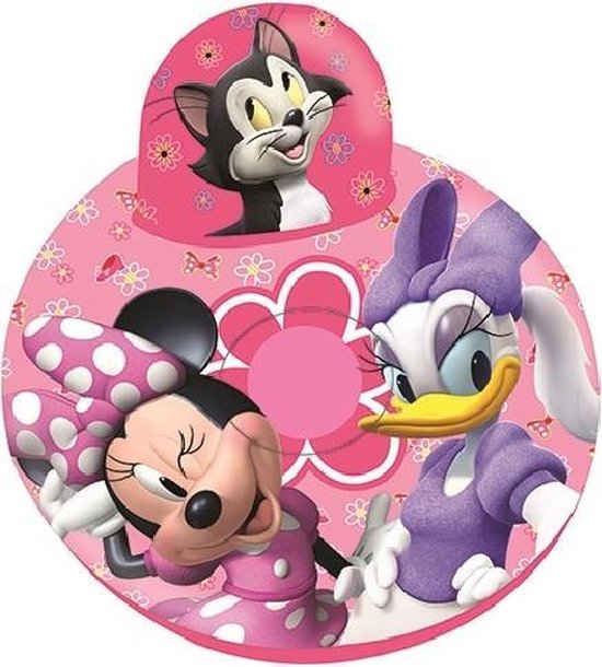 Disney Zitkussen Minnie Mouse Opblaasbaar 60 X 40 Cm Roze