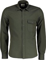 Hensen Overhemd - Slim Fit - Groen - S