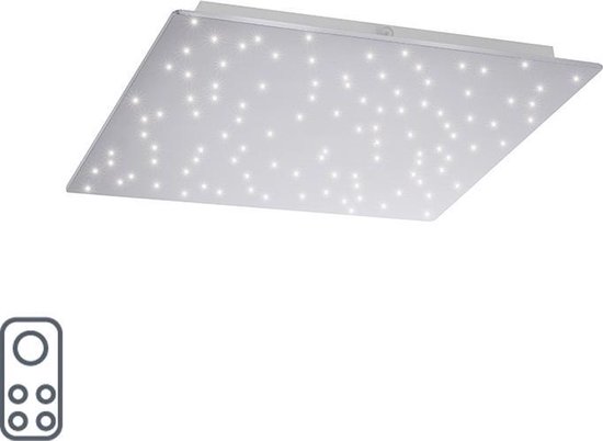 Paul Neuhaus lucci - Design LED Dimbare Plafondlamp met Dimmer - 1 lichts - L 45 cm - Wit - Woonkamer | Slaapkamer | Keuken