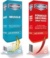 Combi pakket bestaande uit Capsinol Originele formule in combinatie met Capsinol Neusolie