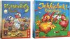 Afbeelding van het spelletje Spellenbundel - Bordspel - 2 Stuks - Regenwormen Junior  & Jakkiebak! Kippenkak!