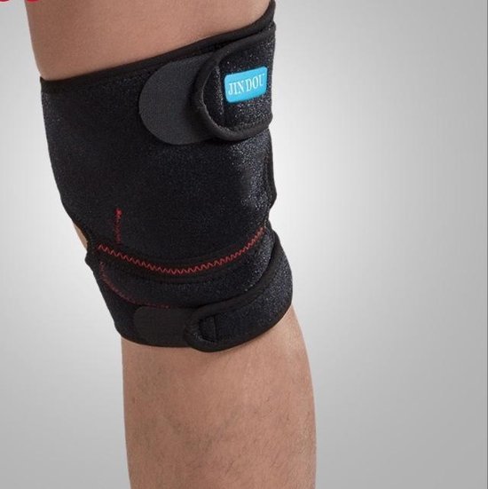 Pro-Care Kniebrace - Neopreen - Orthopedisch - Pijn - zwart/rood | bol.com