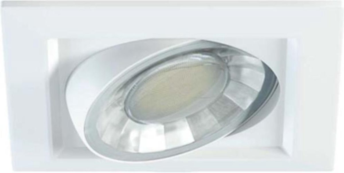 Beneito Faure Compac - Inbouwspot - Vierkant - 8W - 3000K - WIT - IP44