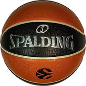 Spalding Euroleague TF-500 In/Out Ball 84002Z, Unisex, Oranje, Basketbal, maat: 7 EU