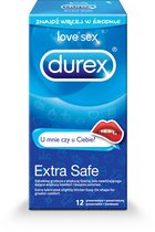 Durex Extra Veilig Emoji condooms 3 stuks dikker bevochtigd