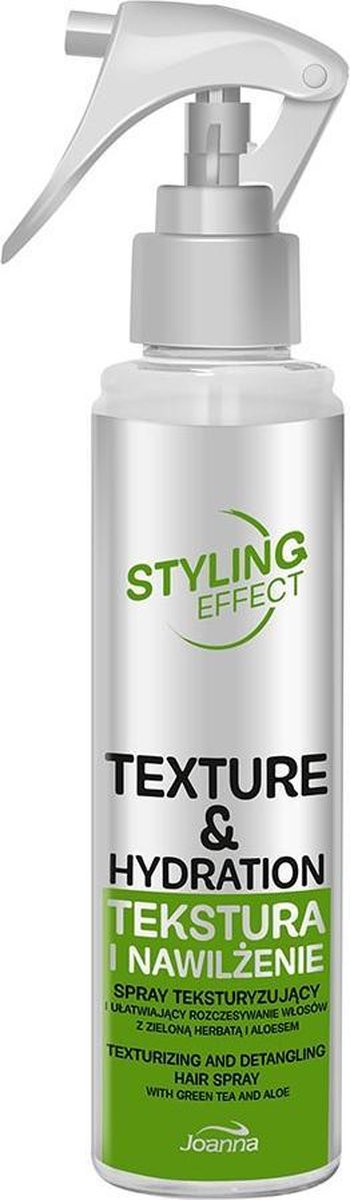 Joanna - Styling Effect Texture Hydration Spray Texture And Hydration Green Tea Aloe 150Ml