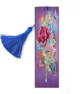 Diamond painting Bookmark bloemen