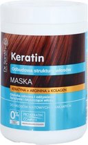 Dr.Sante - Keratin Mask maska odbudowująca struktury włosów matowych i łamliwych Keratyna, Arginina i Kolagen