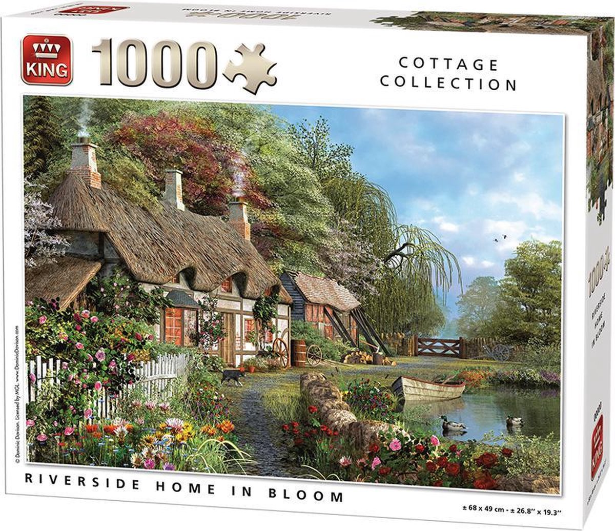 King Riverside Home In Bloom 1000 stukjes
