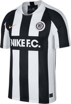 NIKE F.C. Away Voetbalshirt Heren Zwart Wit