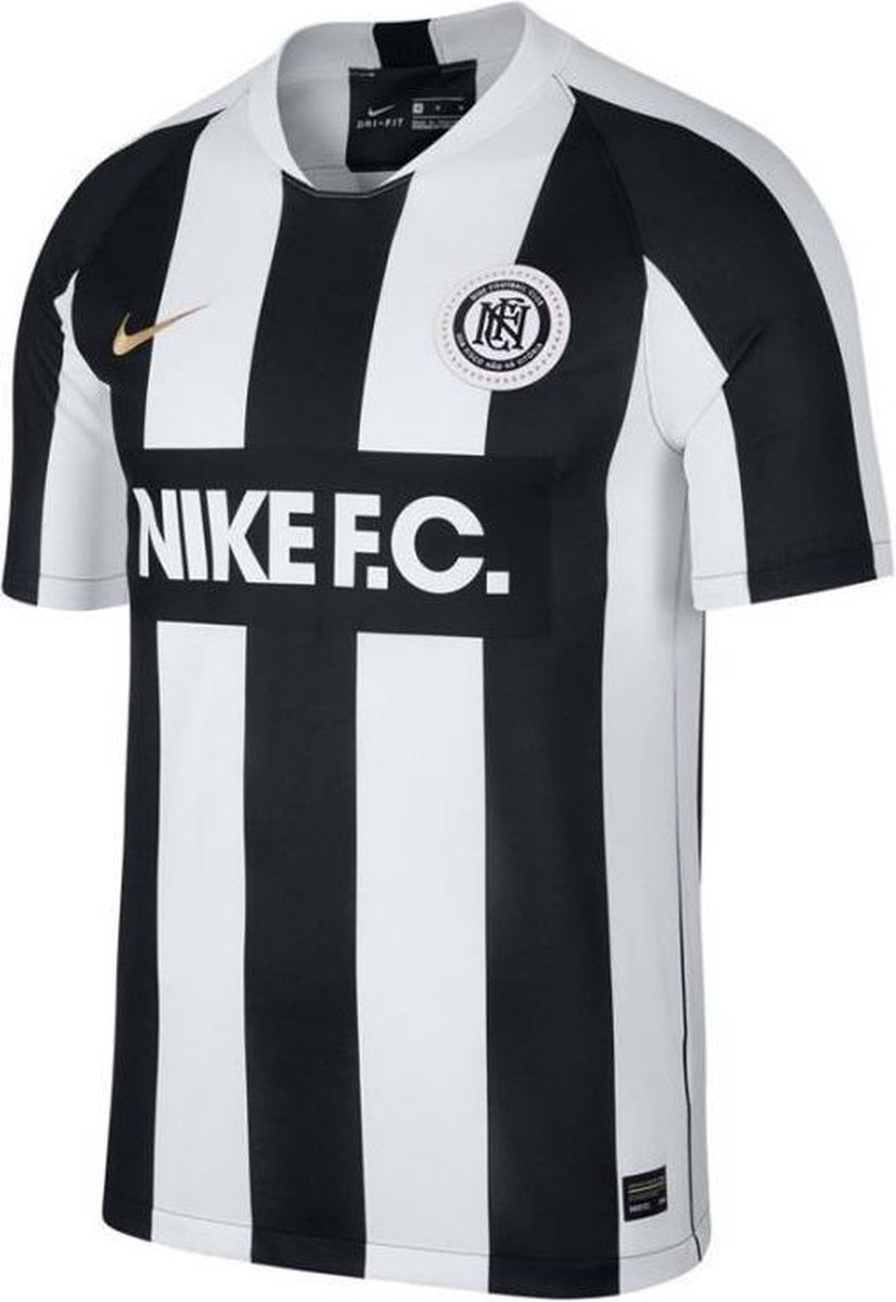 NIKE F.C. Away Voetbalshirt Zwart Wit | bol.com