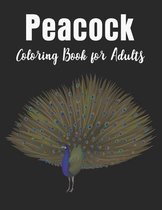 Peacock Coloring Book for Adults