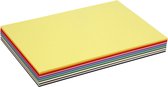 Gekleurd Karton, A3, 297x420 mm, 180 gr, diverse kleuren, 300 div vellen/ 1 doos | Knutselpapier | Knutselkarton