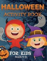 Halloween Activity Book for Kids Ages 4-8