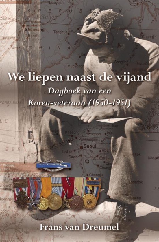 Cover van het boek 'We liepen naast de vijand' van Frans van Dreumel