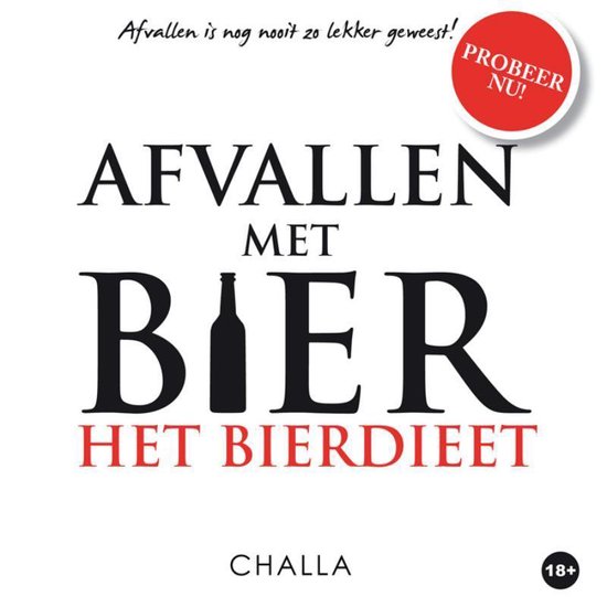 Cover van het boek 'Het bierdieet' van B-J Challa