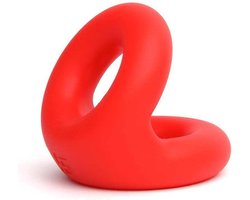 Sport Fucker - Rugby Ring - Rekbare Cockring - Rood