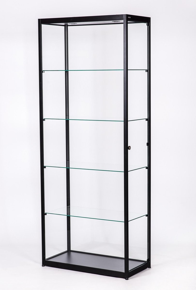VCM Bois verre vitrine de collection vitrine de verre vitrine de stand  vitrine Lumo Mini - sans éclairage