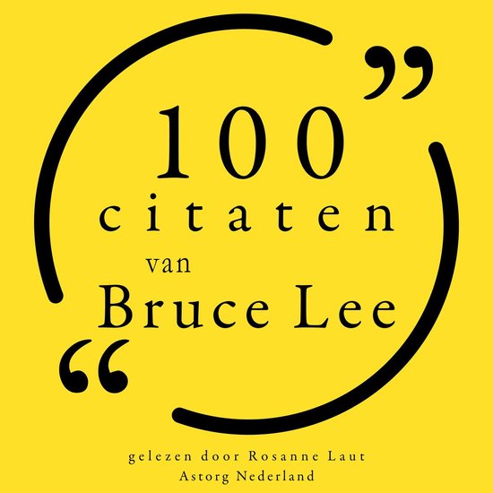 100 citaten van Bruce Lee - cover