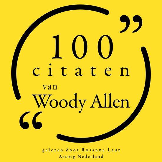 100 citaten van Woody Allen - cover