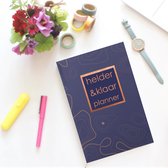 helder&klaar planner 2021- voor drukke moeders -time-management coach & agenda in één! - met gratis mini training!