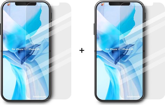 Iphone 11 Screenprotector - Beschermglas Iphone XR Screenprotector Glas – 2 stuks