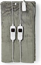 Elektrische Onderdeken  160 x 140 cm 9 Verwarmingsstanden met Indicatorlampje en Beveiliging tegen Oververhitting