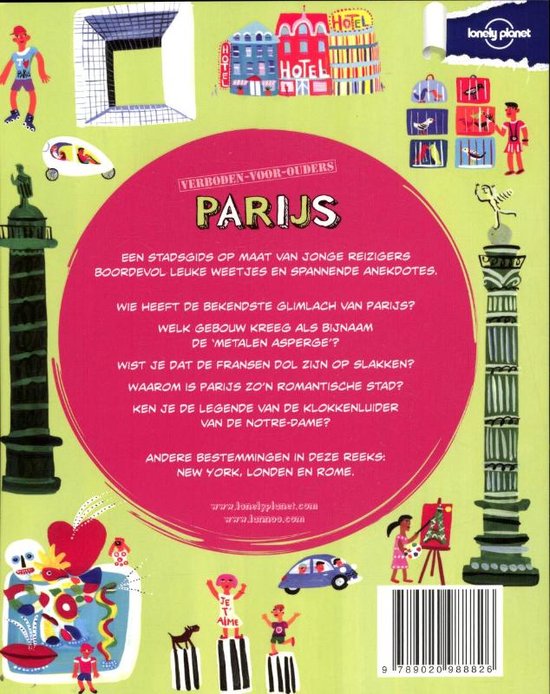 Lonely planet Verboden voor ouders - Parijs