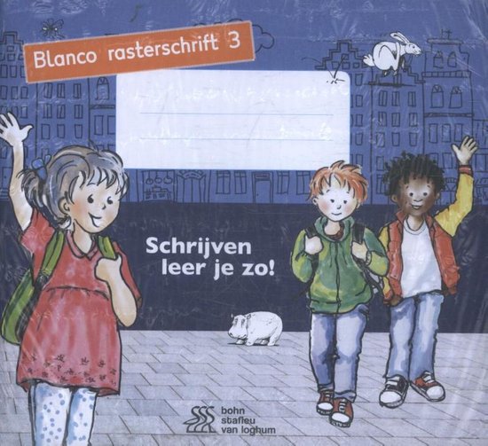 Schrijven leer je zo! Blanco rasterschrift 3 - set a 5 stuks - cover
