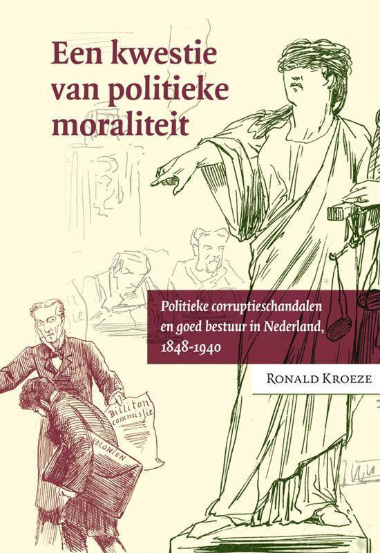 Cover van het boek 'Een kwestie van politieke moraliteit'