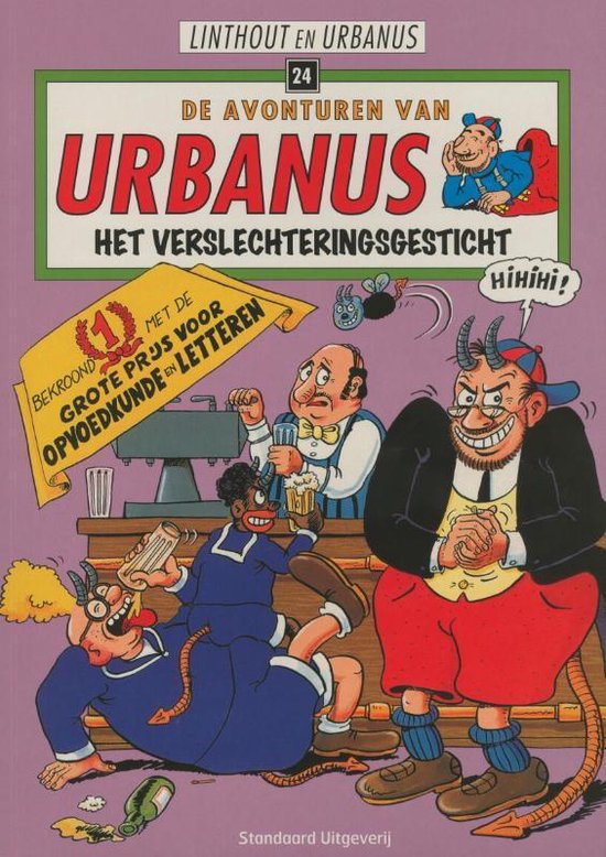 Cover van het boek 'Urbanus 024 Het verslechteringsgesticht'