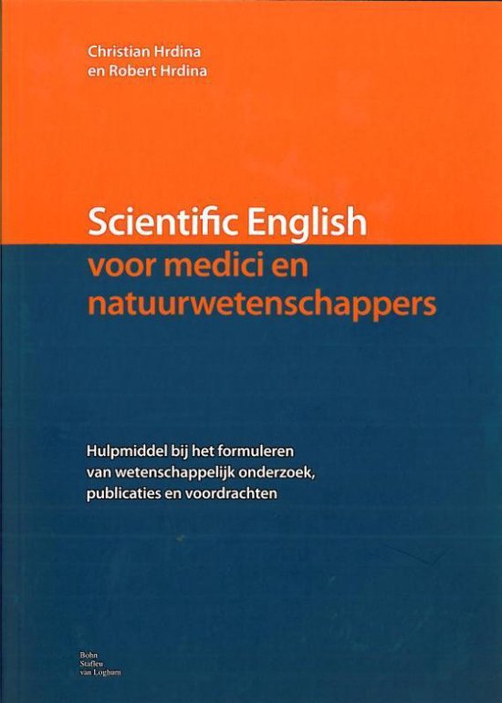 Cover van het boek 'Scientific English' van A. Langenscheit