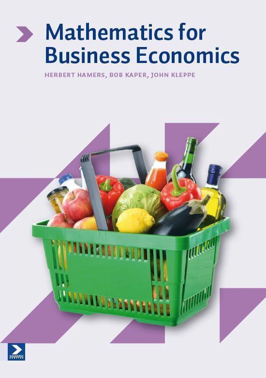 Mathematics for Business Economics - cover