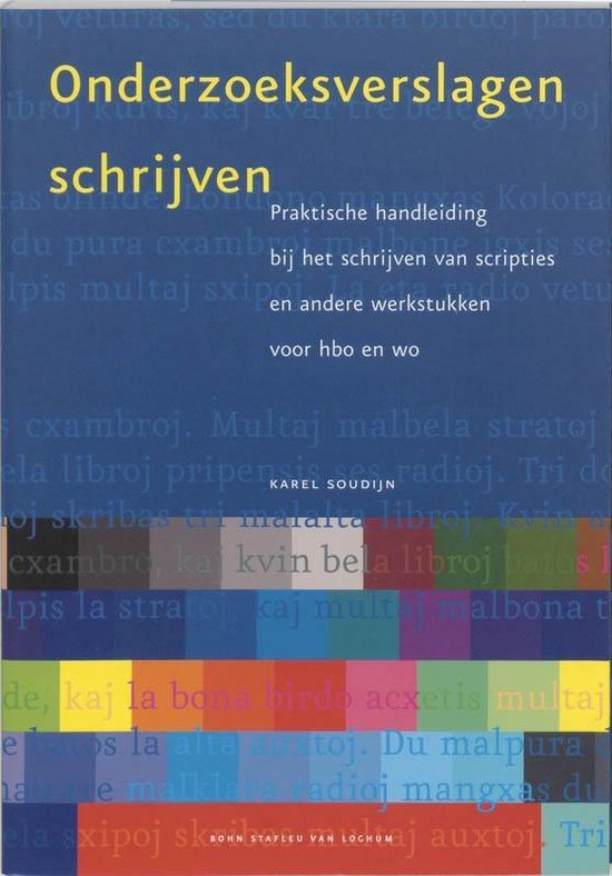 Onderzoeksverslagen schrijven - cover