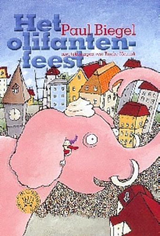 Cover van het boek 'Het Olifantenfeest' van Paul Biegel