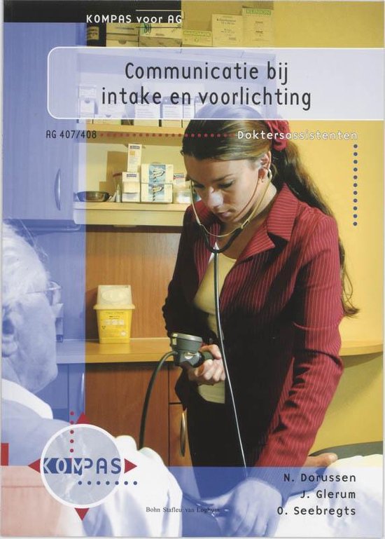 Cover van het boek 'Communicatie bij intake en voorlichting / druk 1'