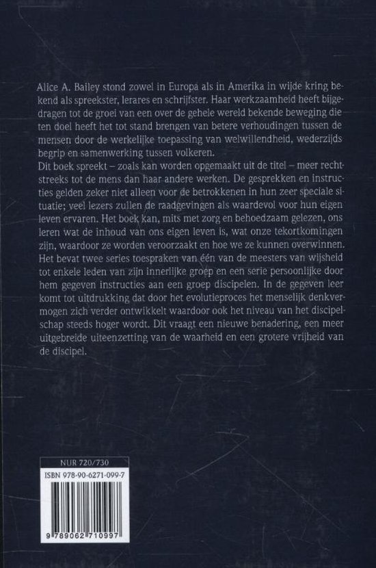 Discipelschap in het nieuwe tijdperk 1