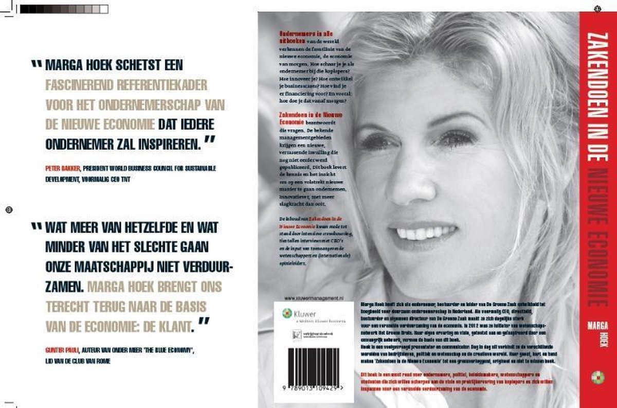 Zakendoen in de nieuwe economie - back cover