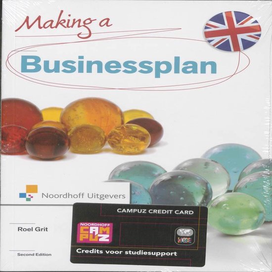 Cover van het boek 'Making a business plan + Credit card' van R Grit
