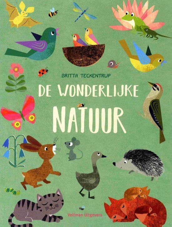 Boek cover De wonderlijke natuur van Britta Teckentrup (Hardcover)