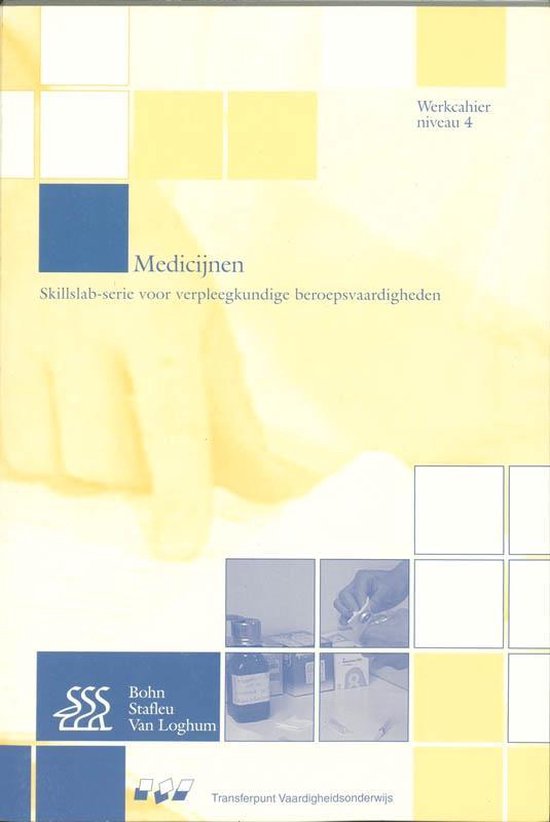 Cover van het boek 'Medicijnen / Niveau 4 MBO / deel Werkcahier / druk 3'