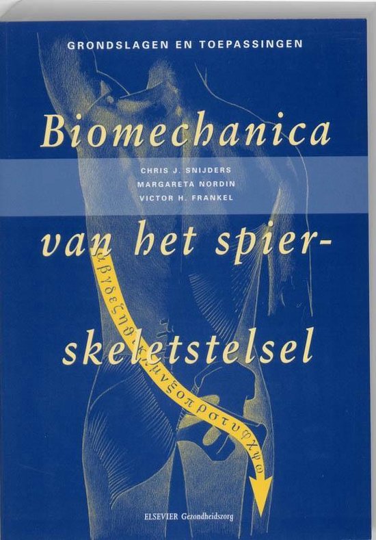 Biomechanica van het spier-skeletstelsel - cover