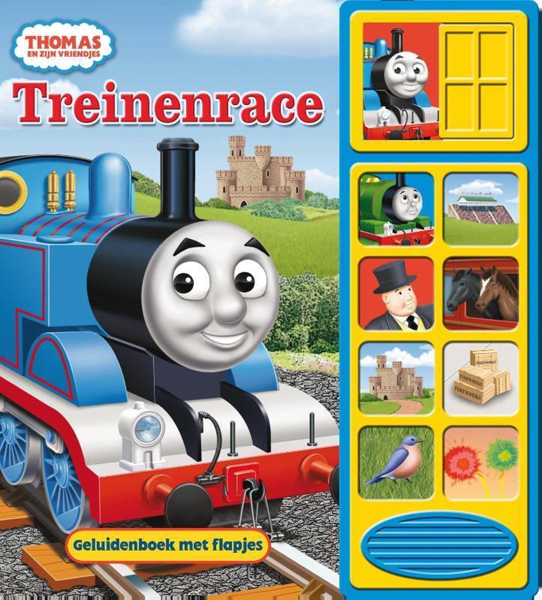 Trots Ru redactioneel Thomas en zijn vriendjes - Treinenrace | 9789089413840 | Boeken | bol.com